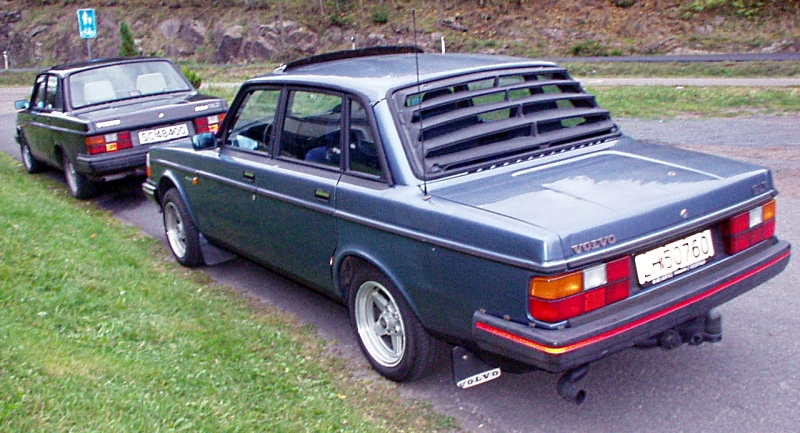 Svartedal's 240 GLT 1984 (Rust prosjekt). volvo 240 GLT