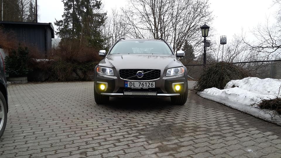 Montering av LEDbar Volvo XC70